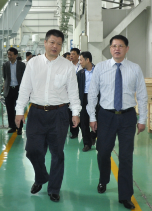 浙江省杭州市副市长张耕到钱江电气调研