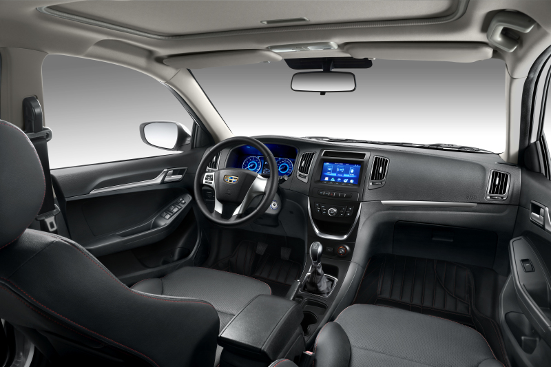 内饰配置升级 吉利新远景幸福版正式上市_中国